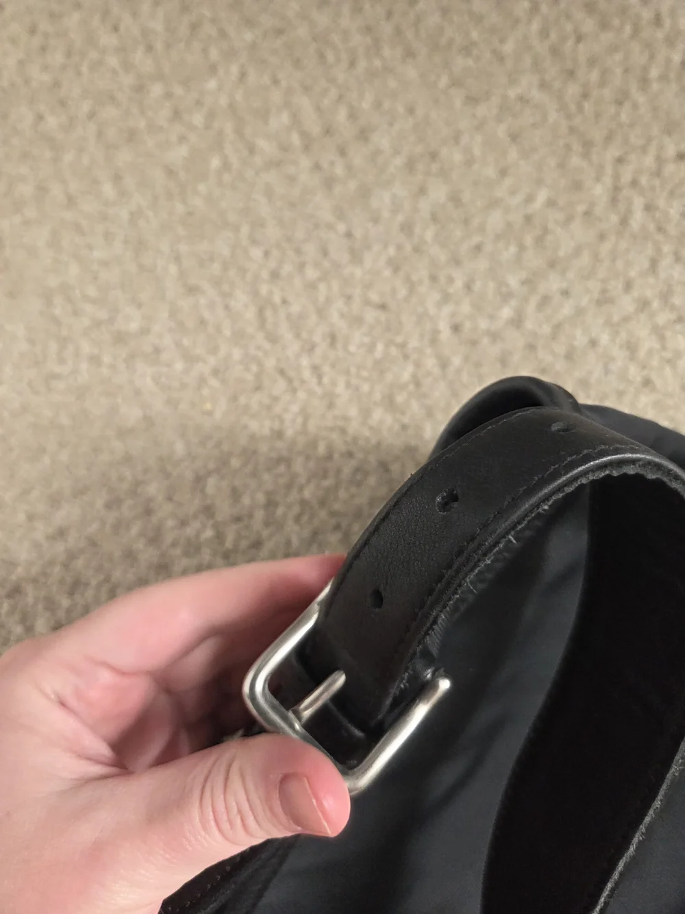 Coach Men's Black Messenger Bag - Classic Everyday Crossbody